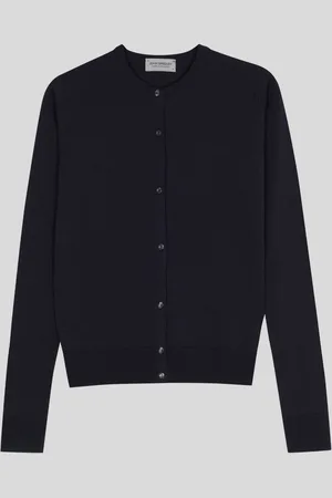 JOHN SMEDLEY Rose Cardigan in , XL