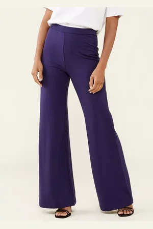 Elasticated Waist Wide Leg Trousers, Finery London