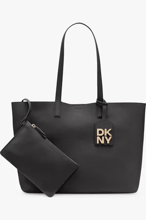 DKNY Monogram faux-leather Tote Bag - Farfetch