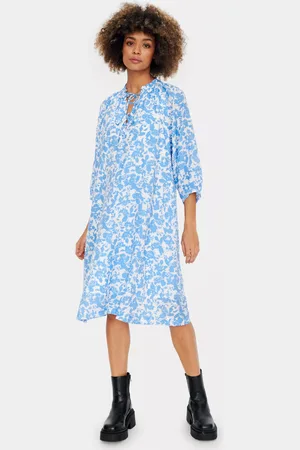 Saint Tropez Daphne Abstract Floral Print Slip Dress