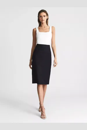 Reiss Petite Haisley Wool Blend Pencil Skirt