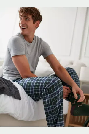 British Boxers Tartan Brushed Cotton Pyjama Shorts