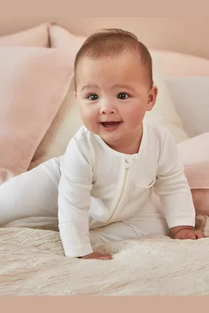 Mori Baby Clever Zip Pocket Sleepsuit