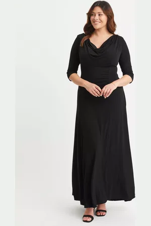 Scarlett & Jo Cowl Neck Maxi Dress