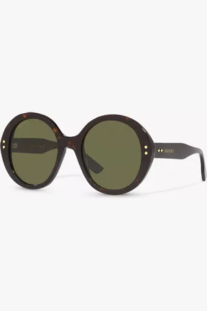 Gucci GG1081S Unisex Round Sunglasses