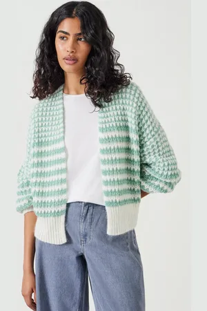 Hush Puppies Skye Stripe Wool Blend Cardigan