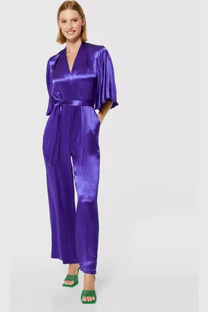 Closet Satin Wide Leg Jumpsuit