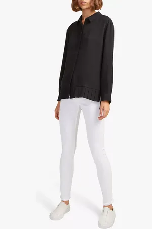 French Connection Crepe Pleat Shirt