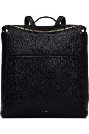 Radley Oak Street Leather Medium Zip Top Backpack