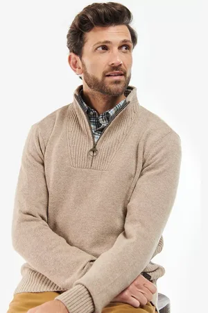Barbour Wool Half Zip Jumper