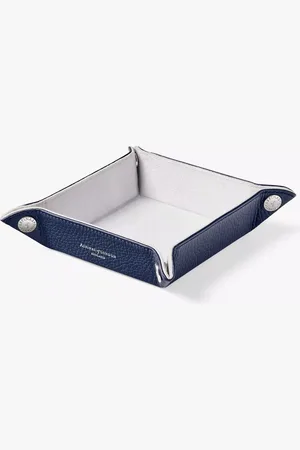 ASPINAL OF LONDON Pebble Leather Mini Tidy Tray
