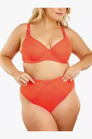Oola Lingerie Mesh Control High Waist Knickers