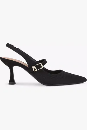 Kurt Geiger Alina Fabric Slingback Court Shoes