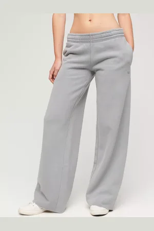 Superdry Wash Wide Leg Cotton Joggers