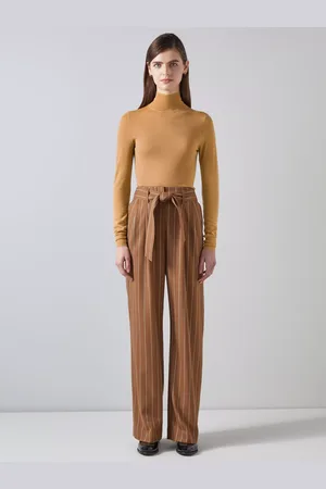 L.K. Bennett Allie Merino Wool Roll Neck Jumper
