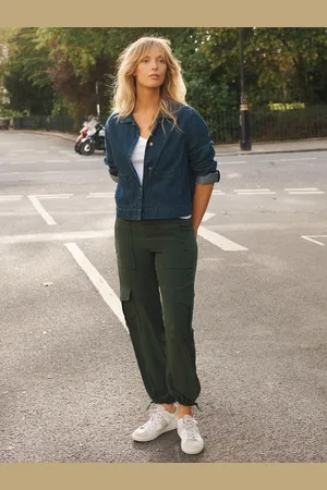 NRBY Becca Silk Cargo Pants