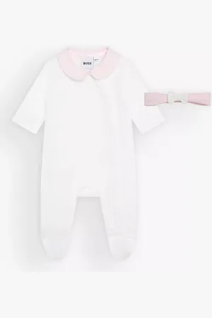 HUGO BOSS BOSS Baby Sleepsuit & Headband Set