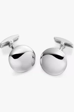 Hoxton Domed Round Cufflinks