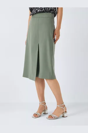 John Lewis Wool Blend Midi Skirt