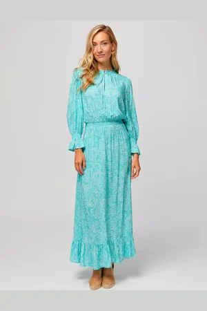 ASPIGA Maeve Tiered Hem Maxi Dress