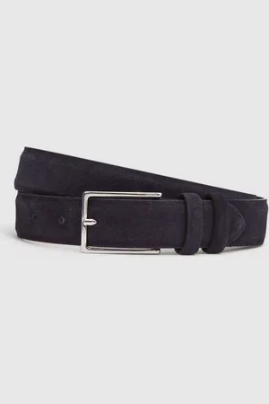 Reiss Dante Suede Leather Belt