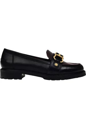 Radley Linden Row Leather Chunky Stirrup Loafers