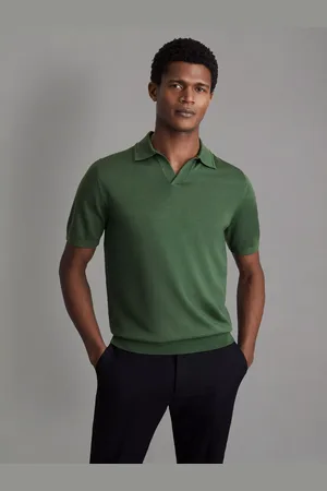 Reiss Duchie Short Sleeve Wool Polo Shirt