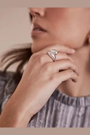 mint&berry Polished Curved Ring