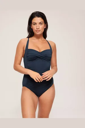 Seafolly Plain Twist Front Swimsuit