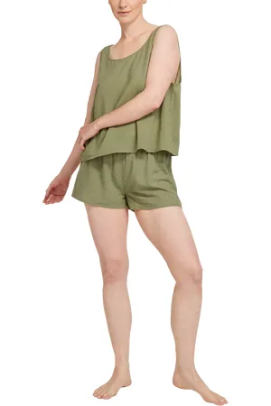 Nudea The Night Vest Scoop Neck Pyjama Top