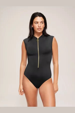 Seafolly Zip Front One Piece Swimsuit