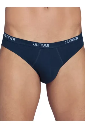 Sloggi Basic Midi Briefs, Blue