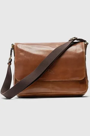 Rodd & Gunn Cambridge Leather Crossbody Messenger Satchel