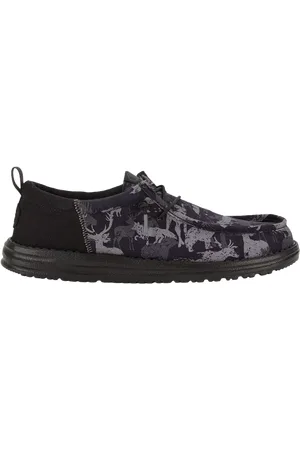 Hey dude Wally Funk Hunt Camo Slip-On Shoes