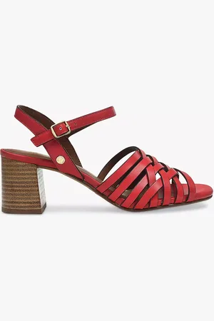 Radley Crossways Road Leather Woven Strap Sandals