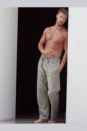 British Boxers Tartan Brushed Cotton Pyjama Trousers