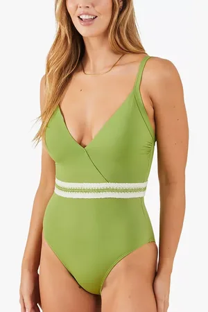 Accessorize Embroidered Waist Swimsuit