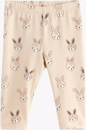 Lindex Baby Bunny Print Leggings