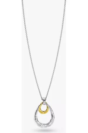 Dower & Hall Entwined Double Pendant Necklace