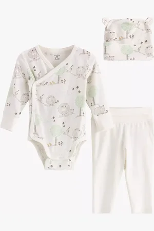 Lindex Baby Wrap Bodysuit & Leggings Set