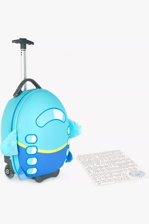 boppi Tiny Trekker Aeroplane 2 Wheel Cabin Suitcase, 17L
