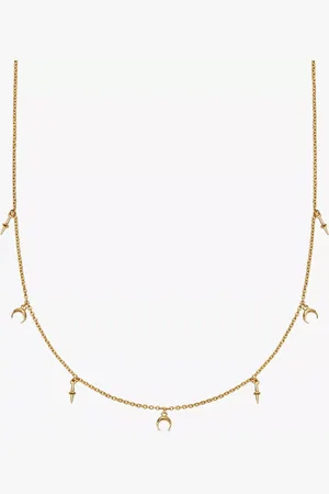 ASTLEY CLARKE Crescent Moon Necklace