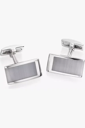 Hoxton Cats Eye Curved Rectangle Cufflinks