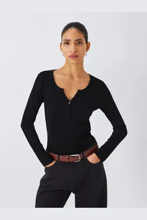 John Lewis Henley Long Sleeve T-Shirt