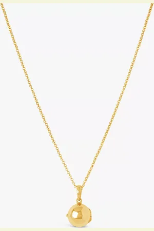 Dinny Hall My World Small Orbit Locket Pendant Necklace