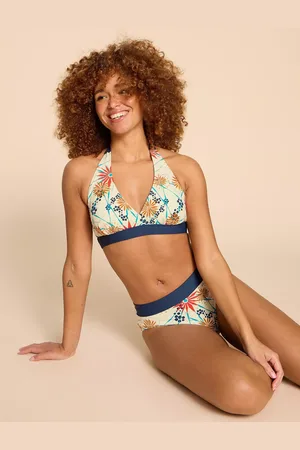White Stuff Valley Floral Bikini Top