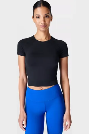 Sweaty Betty Athlete Crop Seamless Workout Top