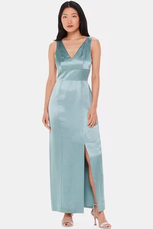 Whistles Charlotte Satin Maxi Dress