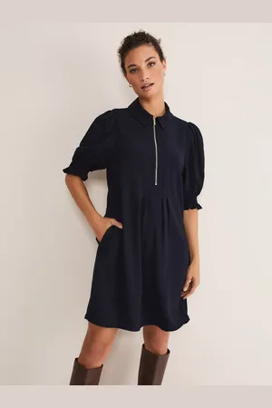 Phase Eight Candice Zip Neck Shirt Dress