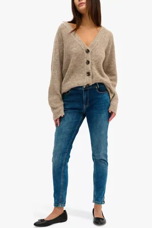 My Essential Wardrobe Button Knit Wool Blend Cardigan